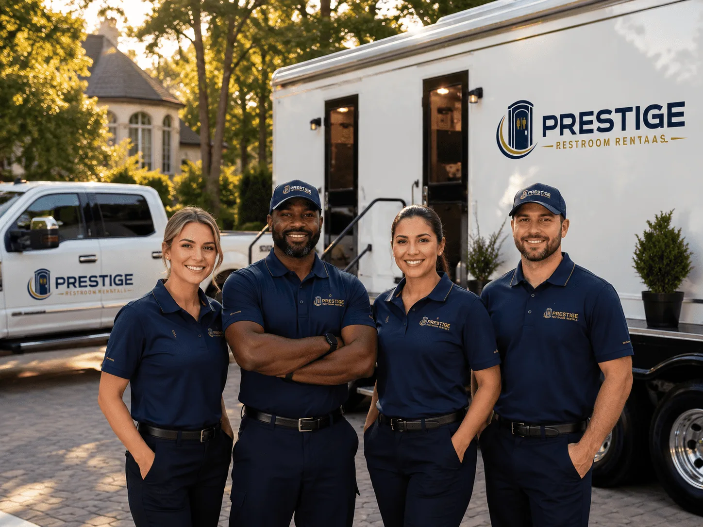 Trusted Luxury Portable Restrooms company in Wilton, ND